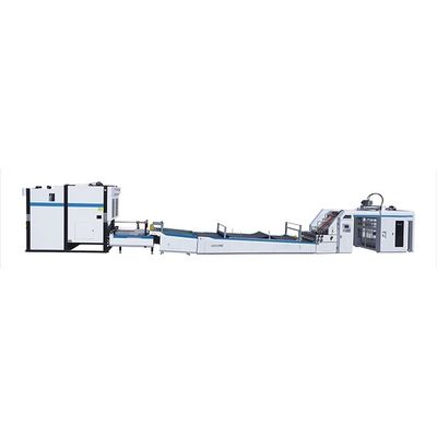 Pres ve Kağıt Dönüştürme Makineleri İçin Otomatik 1700x17000mm Flüt Laminasyon Makinesi