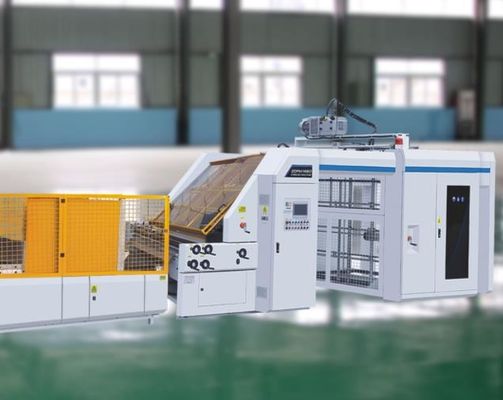 1700x1700mm Litho Laminasyon Makinesi Karton ve Oluklu Kağıt Laminasyon Elektrik İçin CE Kalkanı