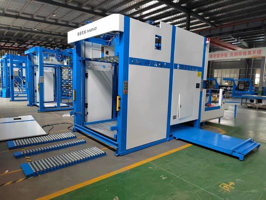 Flip Flop Pallets, Flüt Laminatörü ile Birlikte Gürültülü Karton için Otomatik Yükleme Makinesi