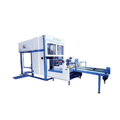 DS Otomatik Çift Yığınlı Çevirme Flip Flop İstifleyici Makine Aksesuarı ve Oluklu Laminatör Laminasyon Makinesi