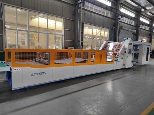 ZGFM1500 Yarım Otomatik Flüt Laminatörü Dalgalanmış Tahta Yaprakla Yaprak Yapıştırma 220v