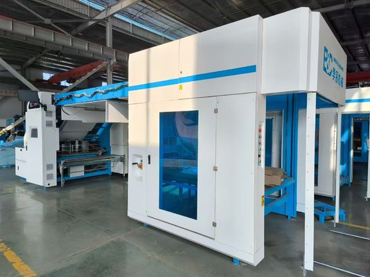 Gfs 200m/Min Yüksek Hızlı Flüt Laminatör Makinesi Katmanlı Beslenme ve Servo Kontrolüyle