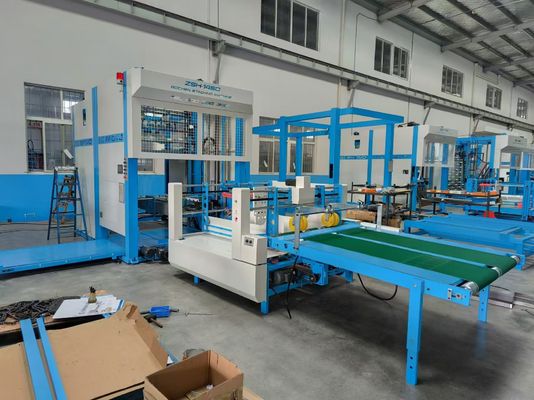 Yüksek Hızlı Gürültülü Karton Üretimi Tam Otomatik Yükleme Flut Laminatörü ile Otomatik Yükleme Makinesi