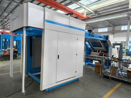 Gelişmiş Teknoloji Yüksek Hızlı Flüt Laminatör Makinesi Büyük Paslanmaz Çelik Aniloks Roleri ve Dolaşımlı Yapıştırıcı Sistemi