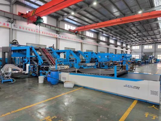 Otomatik Düzeltme ve Yüksek Hızlı Servo Kontrolüyle Dalgalanmış Kağıt için Tam Yaprakla Yaprak Laminasyon Makinesi