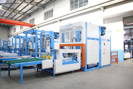 Oluklu Mukavva Üretimi için 12000 adet/saat Hızında Otomatik Yüksek Üretimli Terlik İstifleme Makinesi