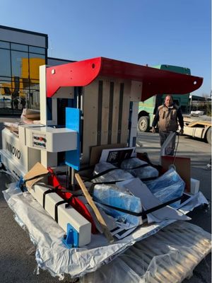 PT-1300/1650 Yığın Çevirme Makinesi, 1.5 Ton Yükleme Ağırlığı ve Baskı ve Ambalaj için 50*60cm Minimum Malzeme Boyutu