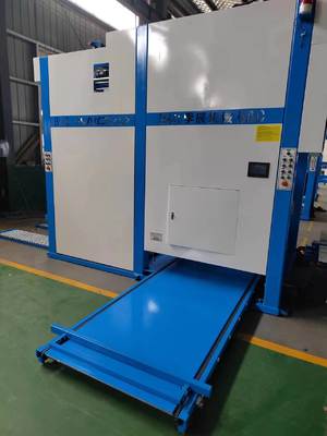 Auto Flip Flop Stacker Machine designed to improve corrugated cardboard production by automating paper counting turning and stacking processes