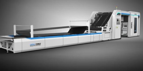 Levhaları Levhalara Laminasyon İçin Tam Otomatik Yüksek Hızlı Flüt Laminasyon Makinesi 2200x2200mm
