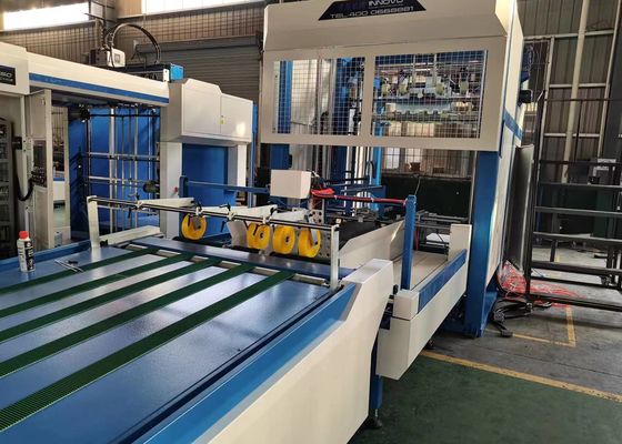 1700mm Otomatik İstifleme Makinesi Dokunmatik Ekran Flip Flop İstifleme Sayfaları Yüksek Hızlı