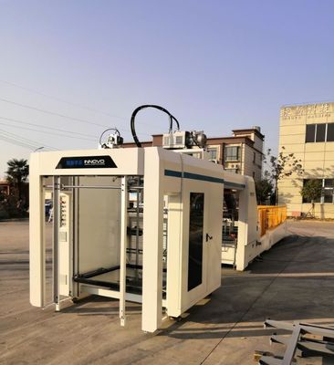 1450 1650 Kağıt Montaj Makinesi Otomatik Oluklu ve Karton Flüt Laminasyon Makinesi