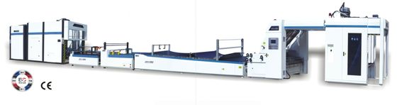Oluklu Mukavva Laminasyon İçin PLC Programı ile 1500mm Litho Laminatör Tam Otomatik Yüksek Hız