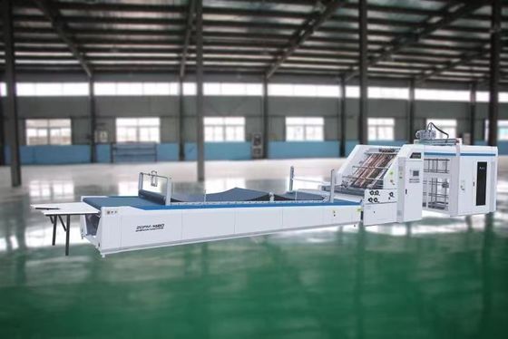 Otomatik Servo Motor Yüksek Hızlı Flüt Laminasyon Makinesi Oluklu Mukavva Montaj Makinesi