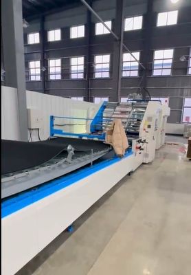 Oluklu Mukavva Kağıt Montaj Makinesi Karton Kağıt Otomatik Laminasyon Yüksek Hız