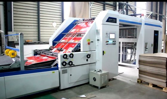 Yüksek Hızlı Oluklu Laminasyon Makinesi Oluklu Mukavvadan Panoya Yapıştırma Laminasyon Yapıştırma Makinesi