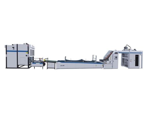1500x15000mm Sacdan Levhaya Laminasyon Makinesi Flop Flop İstifleyicili Otomatik Litho Laminasyon Makinesi