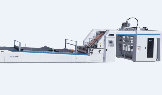 ZGFM Levhadan Levhaya Litho Laminatör 1500 * 1500mm Otomatik Oluklu Mukavva