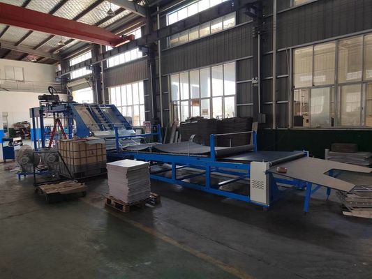 Yüksek Hızlı Oluklu Mukavva Flüt Laminasyon Makinesi Tam Zeka Otomatik