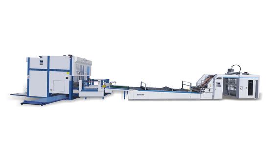 Otomatik Yüksek Hızlı Litho Flüt Laminatörü 800gm