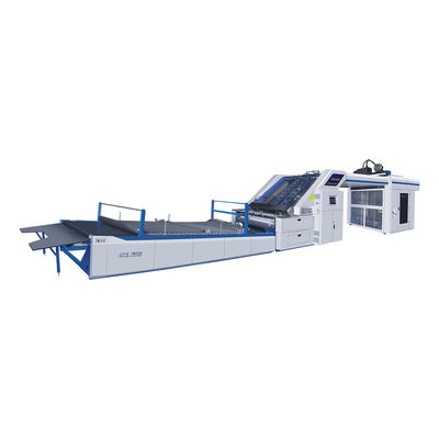 GFS1500 Otomatik Dalgalanmış Laminasyon Makinesi Üst Yaprak Aligner 200m/Min 20KW