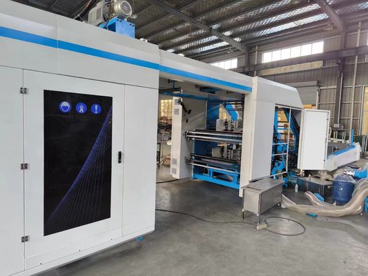 SFC Otomatik Flüt Laminatör Makinesi Servo Motor Üç İçinde Bir 5 katlı 1 + 2 + 2 Corrugator için