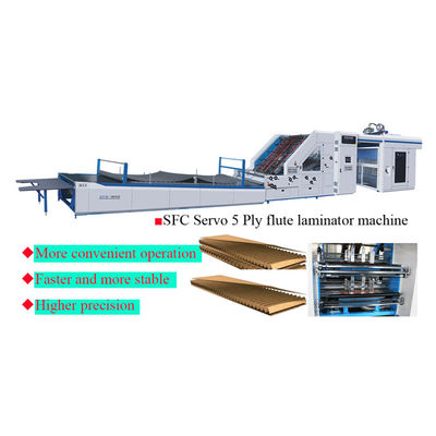 Yüksek Hızlı Otomatik Flüt Laminatör Makinesi
