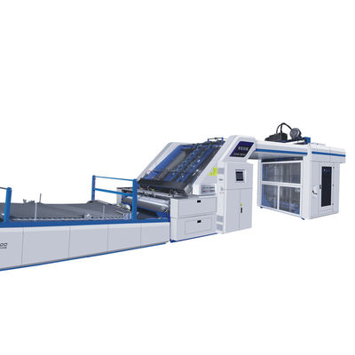 GFS1500 Otomatik Dalgalanmış Yaprak Yapıştırma Makinesi Dalgalanmış Karton Kutusu Yapma Flüt Laminatör Makinesi