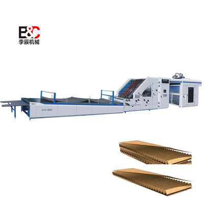 SFC1500 Tam Otomatik Akıllı 5 katlı Flüt Laminatörü Gürültülü Tahta Laminasyon Makinesi