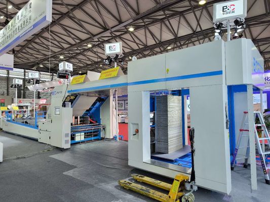 Gfs 200m/Min Dalgalanmış Karton Laminasyon Makinesi Yüksek Hızlı Otomatik Aşırma Besleme