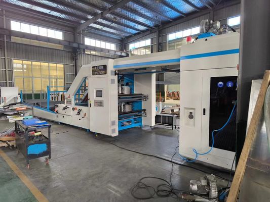 Sfc Gömlek Karton Laminasyon Makinesi Yüksek Hız 150 M/Min 5 Ply Otomatik Üç İçinde Bir