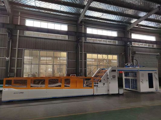 ZGFM-H Yapraktan Yaprağa Gömülü Kağıt Otomatik Flüt Laminasyon Makinesi 180m/Min Yüksek Hızla