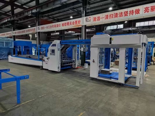 180m/min Yüksek Hızlı Flüt Laminatör Makinesi