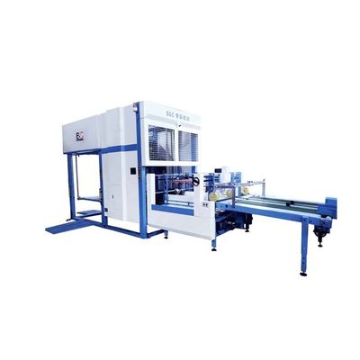 Yüksek verimlilikli Otomatik Çifte paletleme kağıt fırlatma Pile Turner Yükleme Makinesi