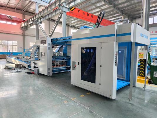 Yüksek Hızlı 5 Ply Servo Denetimli Yaprakla Yaprak Laminasyon Makinesi